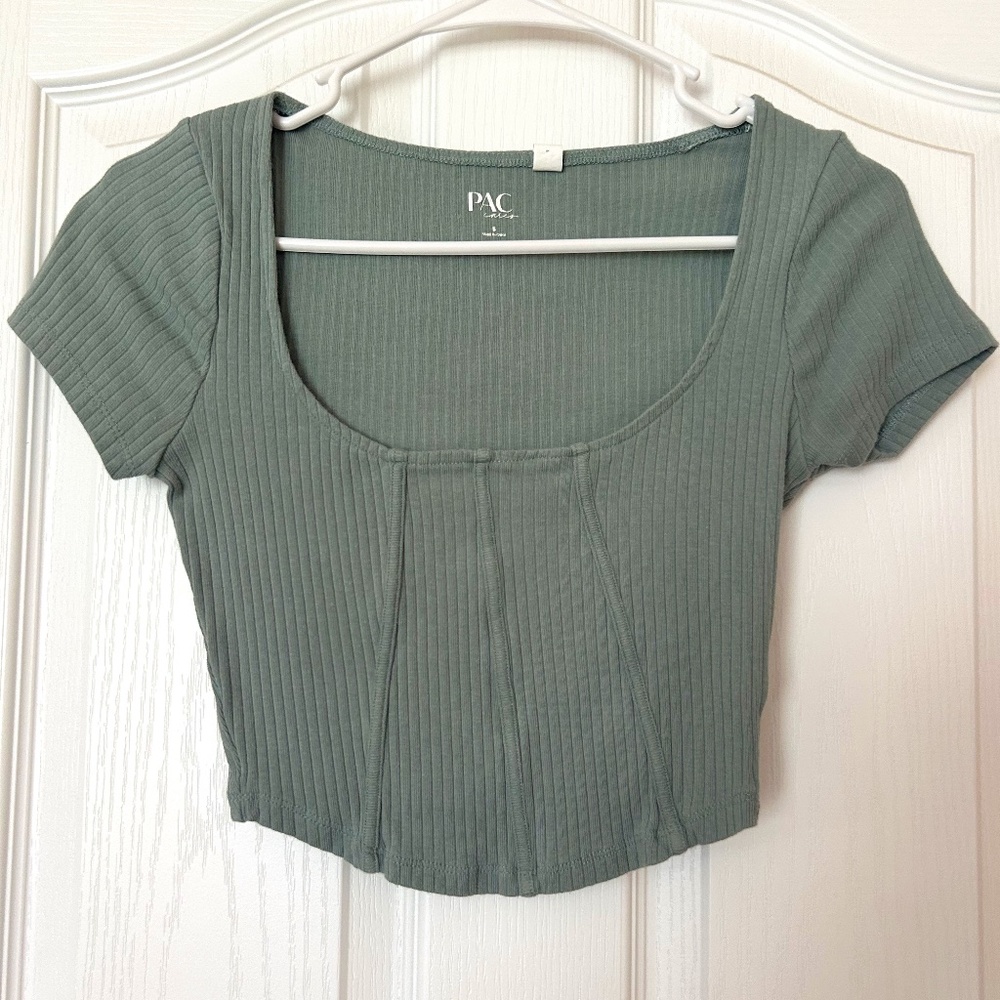 PacSun Round Neck Cropped T-Shirt